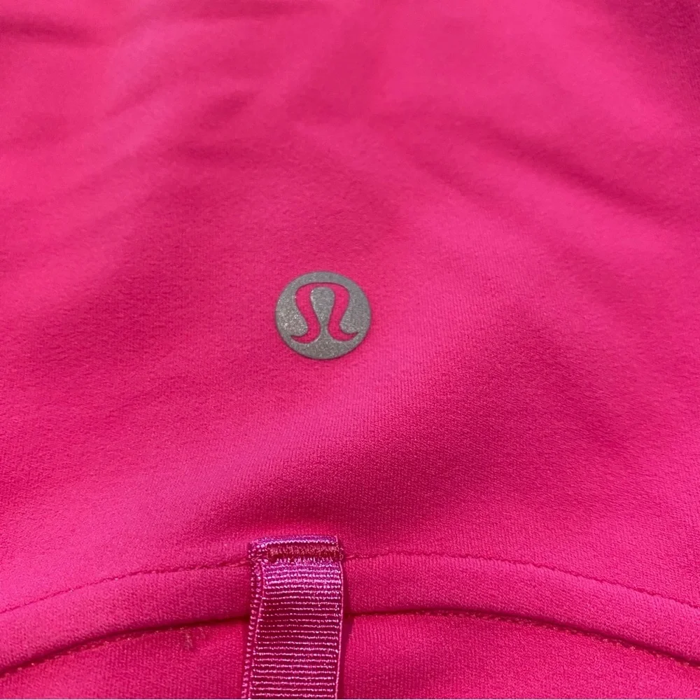(6) Lululemon Cropped Define Jacket Nulu Sonic Pink Small Crop - Picture 14 of 14